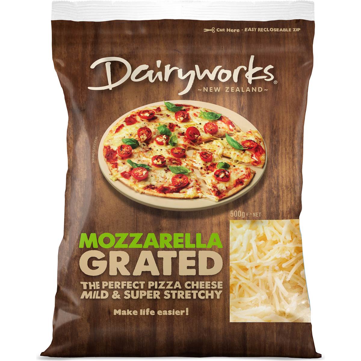 Dairyworks Grated Mozzarella Cheese