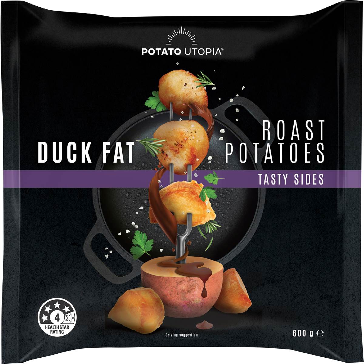 Potato Utopia Duck Fat Roast Potatoes