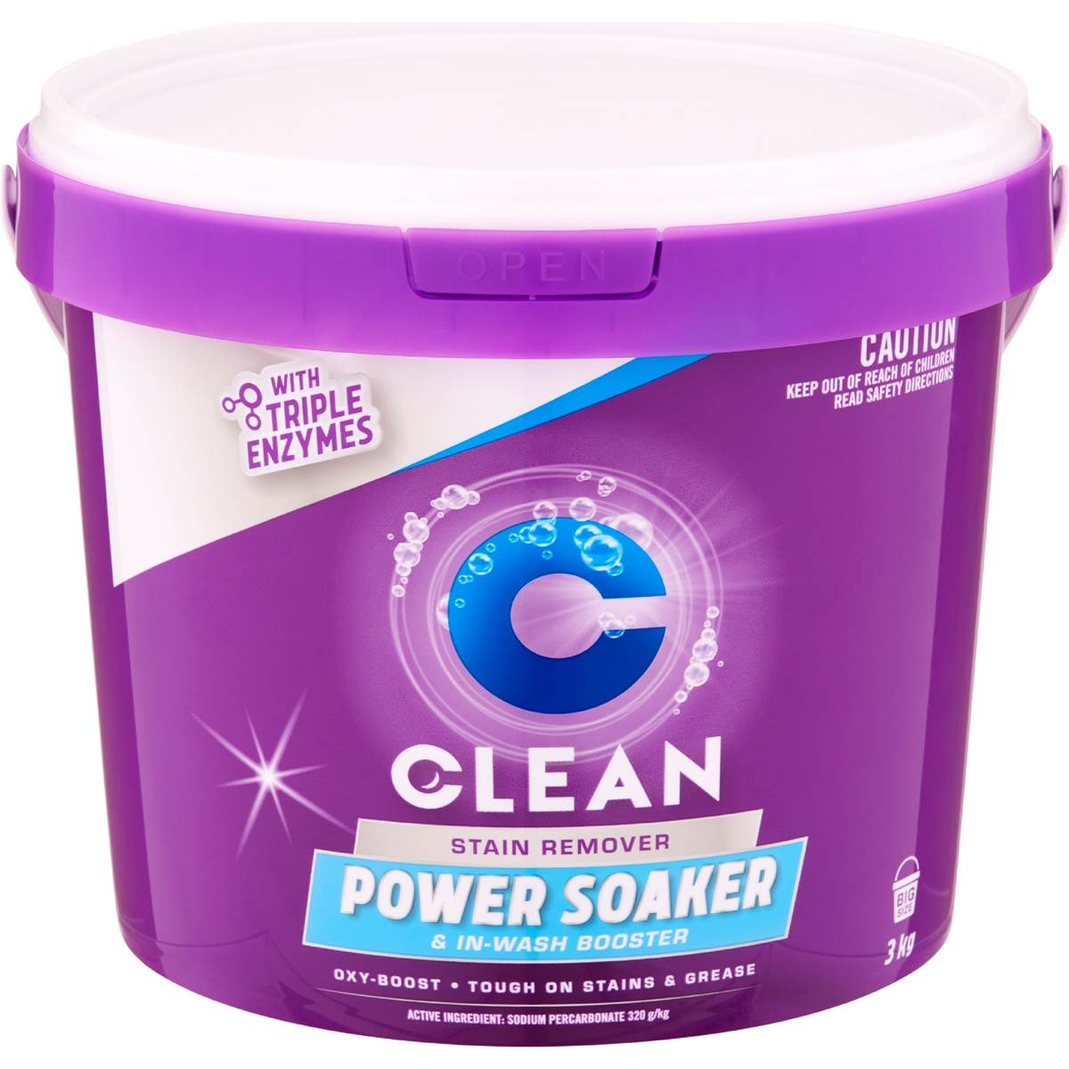 Clean Triple Enzyme Stain Remover Power Soaker