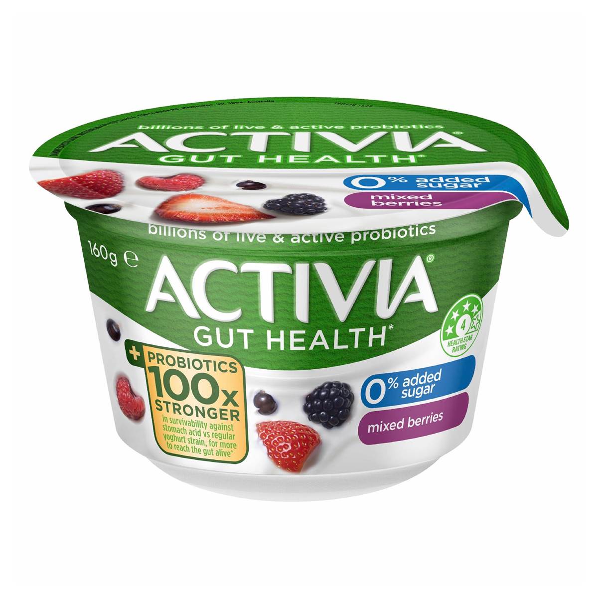Activia Probiotic Yoghurt Mixed Berries