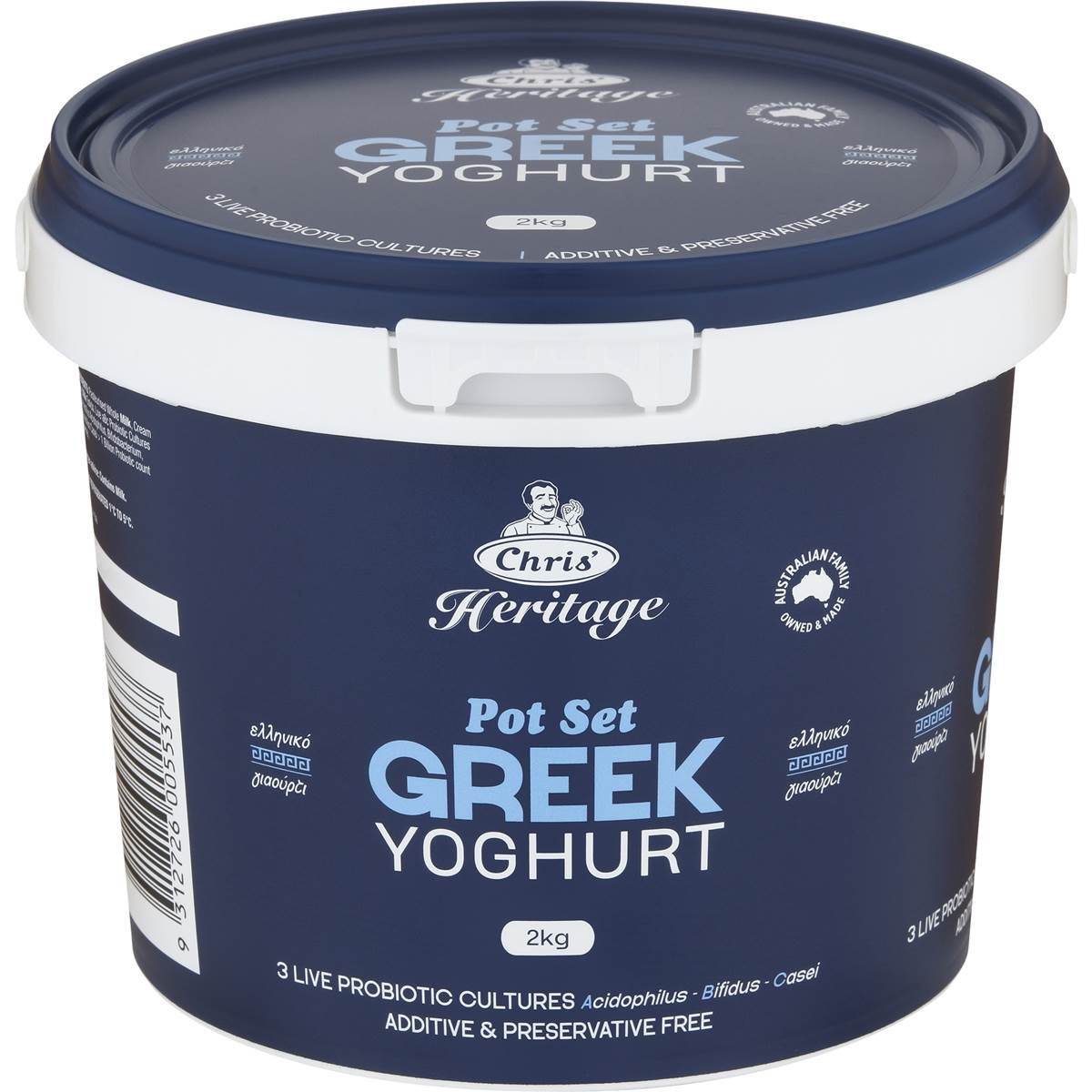 Chris' Heritage Pot Set Greek Yoghurt
