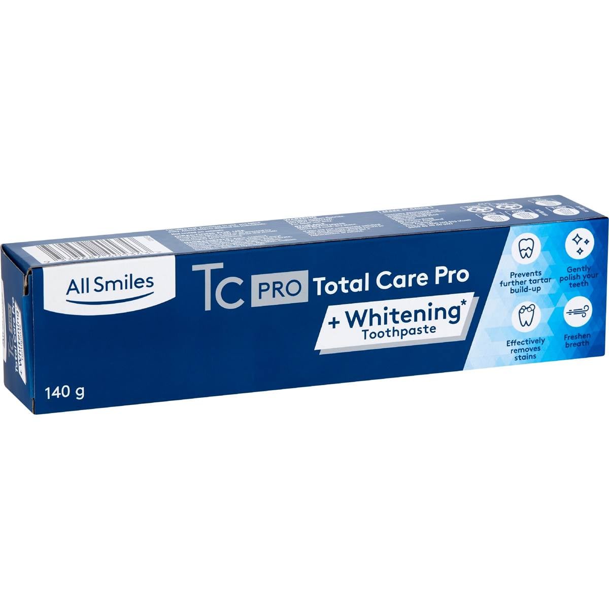 All Smiles Total Care Pro Whitening Toothpaste