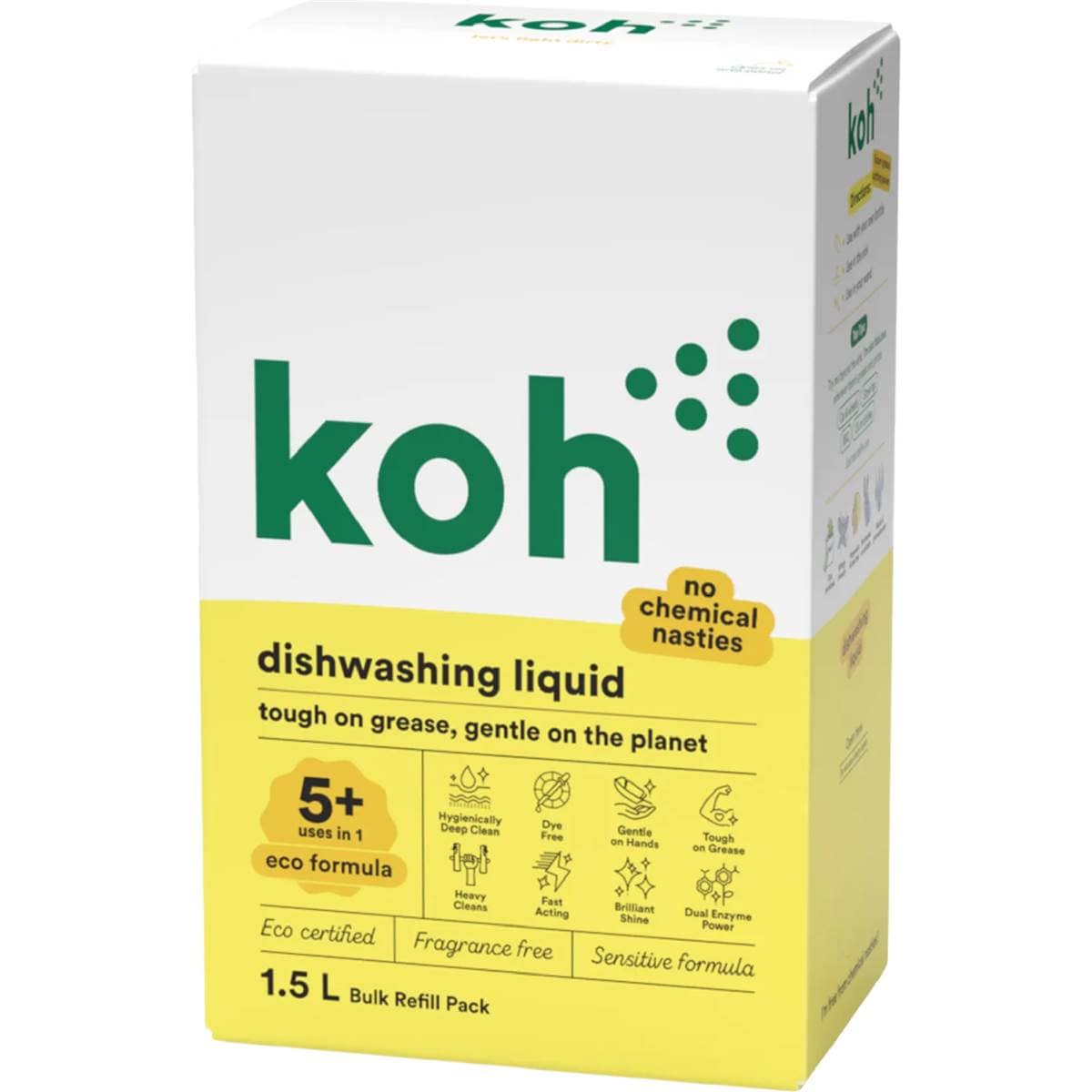 Koh Dishwashing Liquid Refill Pack 1.5L