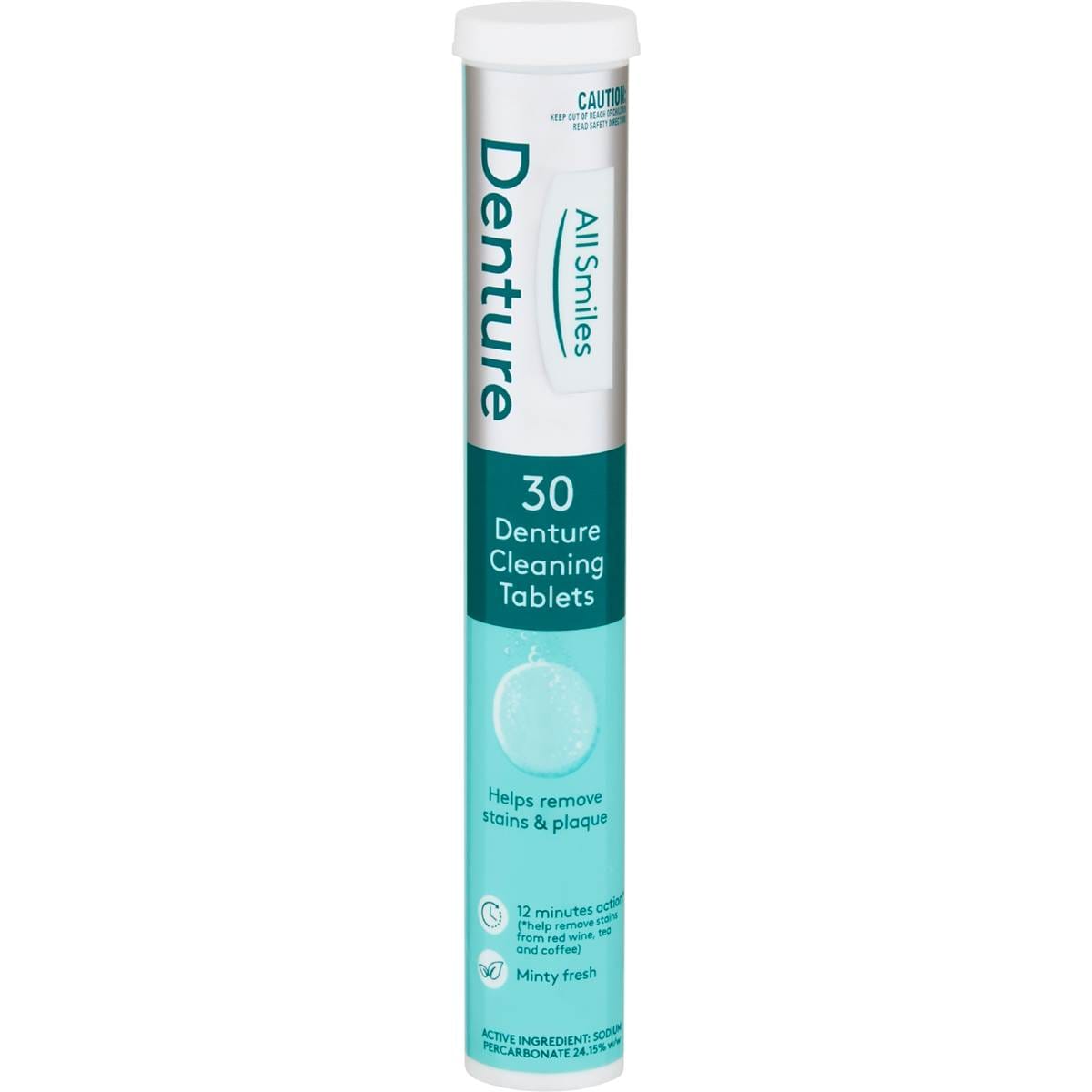 All Smiles Denture Cleaning Tablets