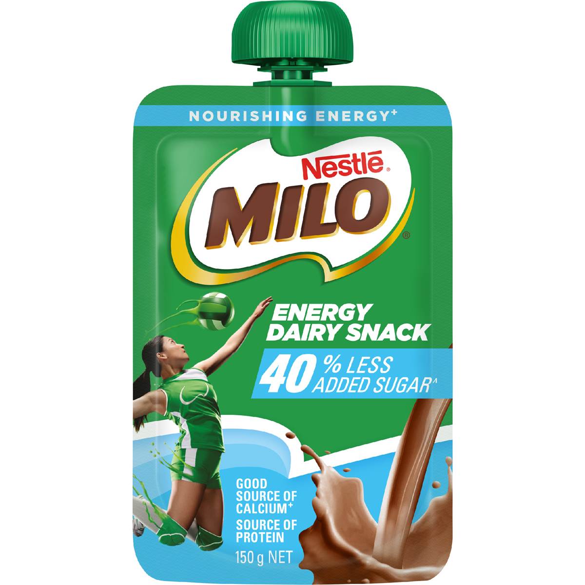 Nestle Milo Energy Dairy Snack 40% Less Added Sugar 150g