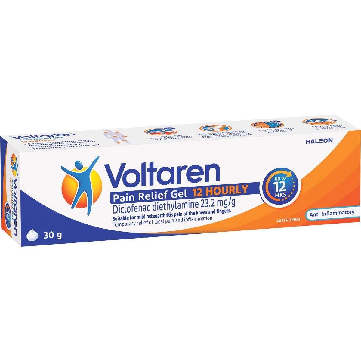 Voltaren Pain Relief Gel 12 Hourly