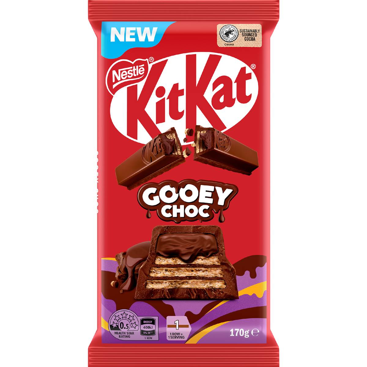 KitKat Gooey Choc Block 170g