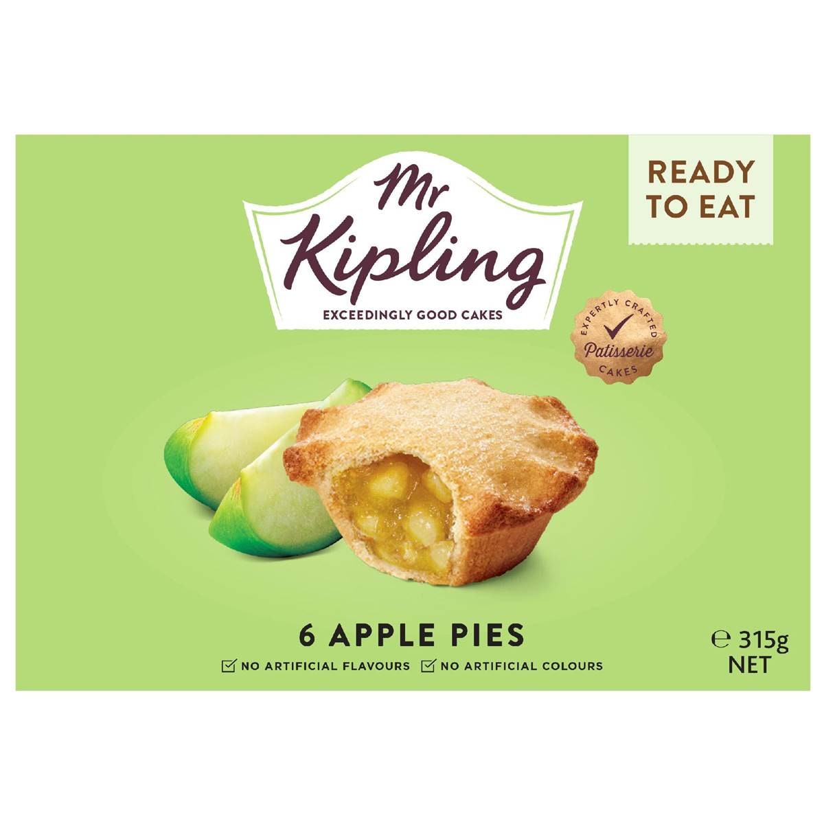 Mr Kipling Apple Pies 6 pack