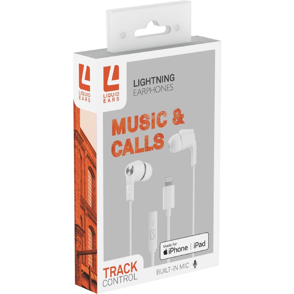 Liquid Ears Music & Calls Lightning Headphones