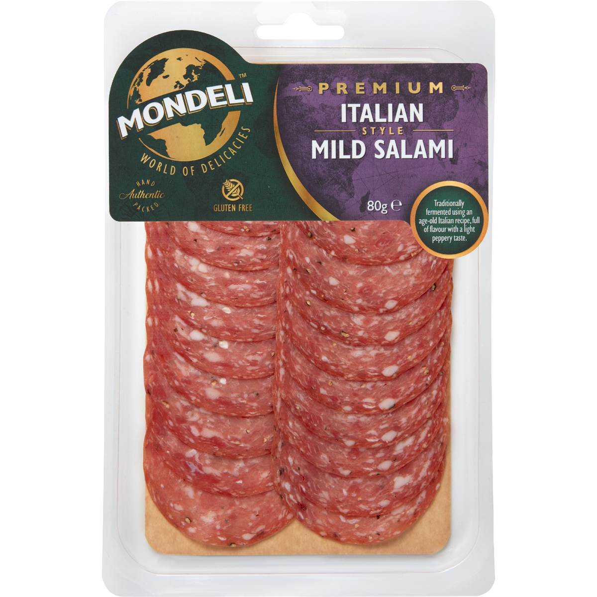 MonDeli Italian Style Mild Salami 80g