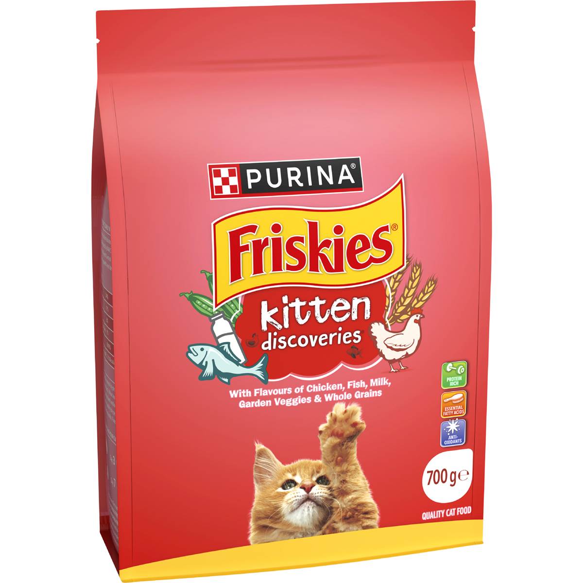 Friskies Dry Cat Food Kitten Discoveries