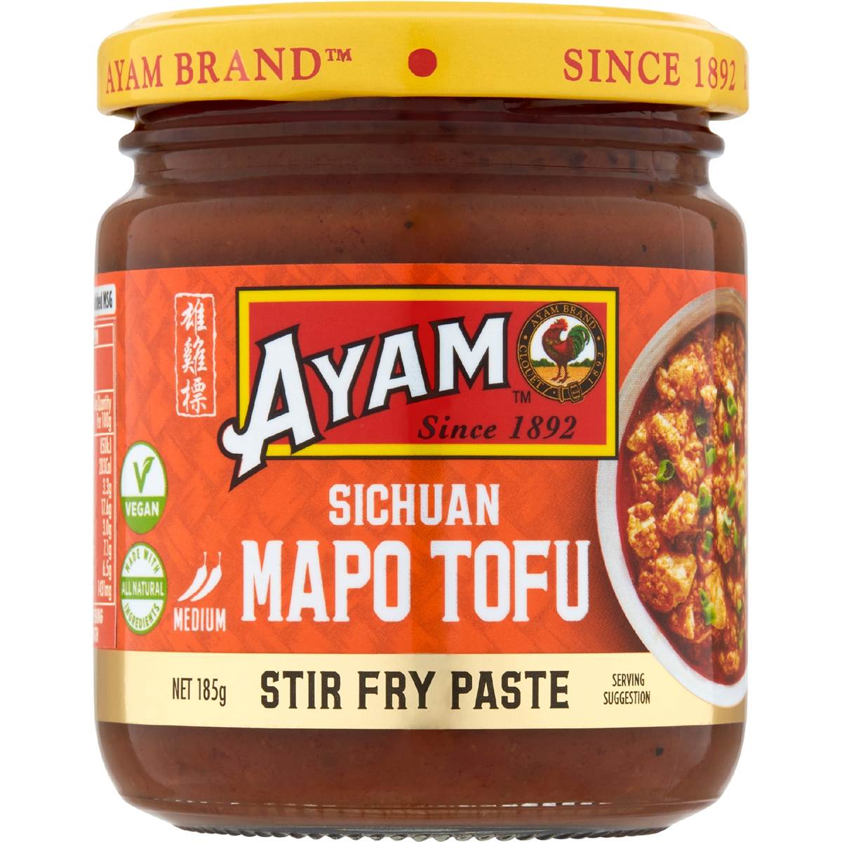 Ayam Sichuan Mapo Tofu Stir Fry Paste