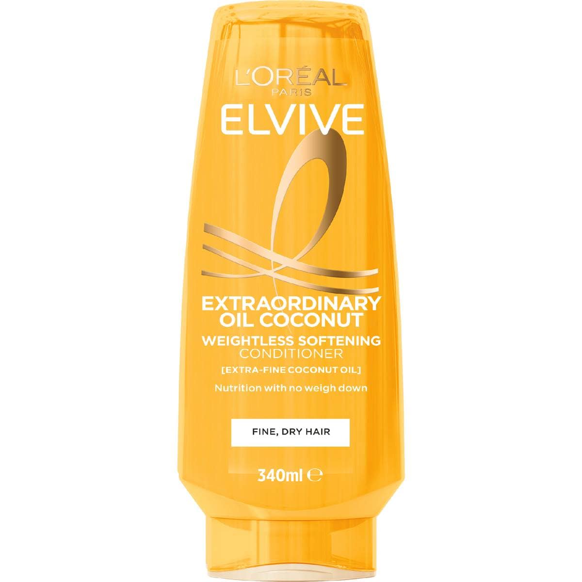 Elvive Extraordinary Oil Coconut Conditioner 340mL