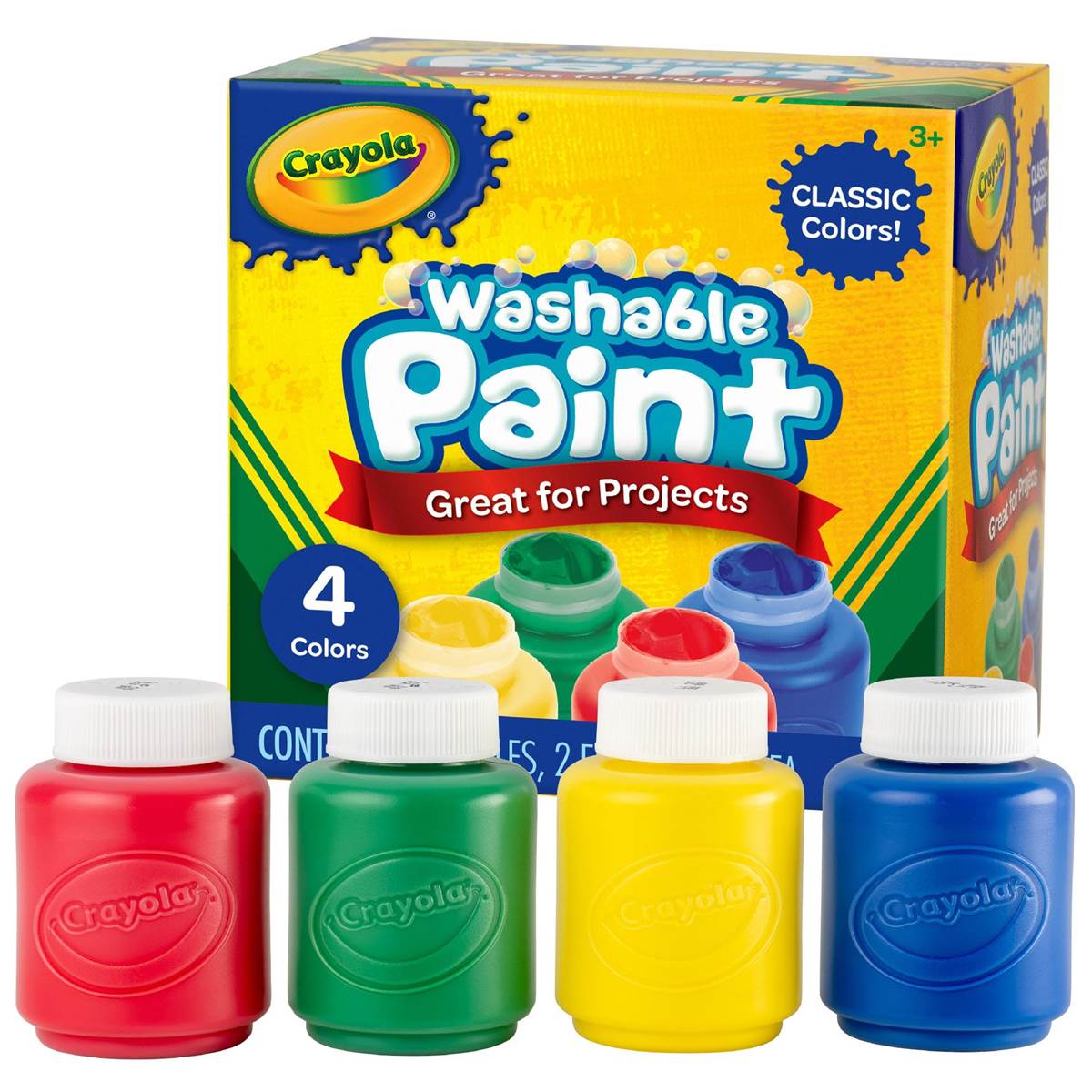 Crayola Washable Kids Paint Classic Colors