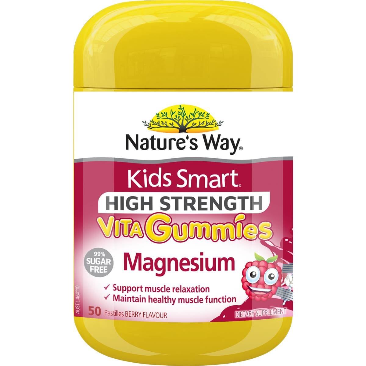 Nature's Way Kids Smart Vita Gummies Magnesium Berry Pastilles 50 pack