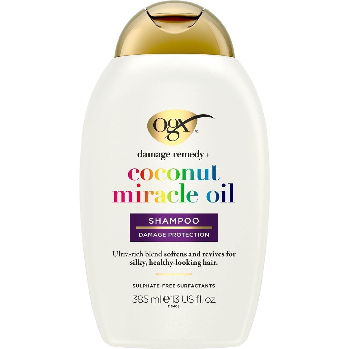 OGX Extra Strength Coconut Miracle Oil Shampoo - Dry Hair 385mL