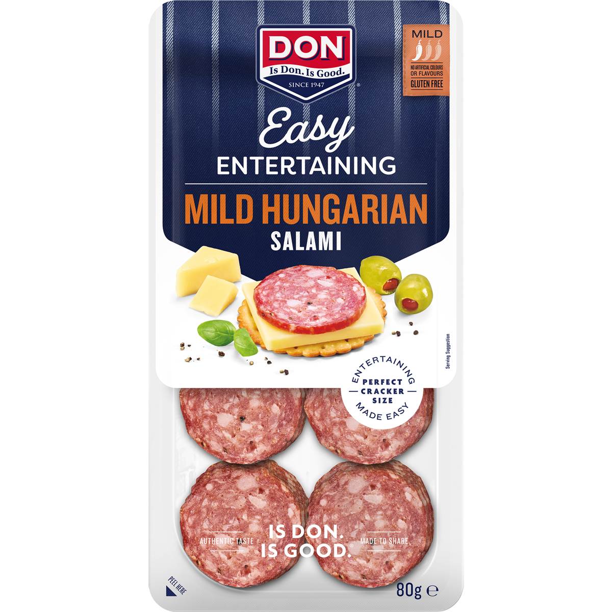 Don Easy Entertaining Mild Hungarian Salami