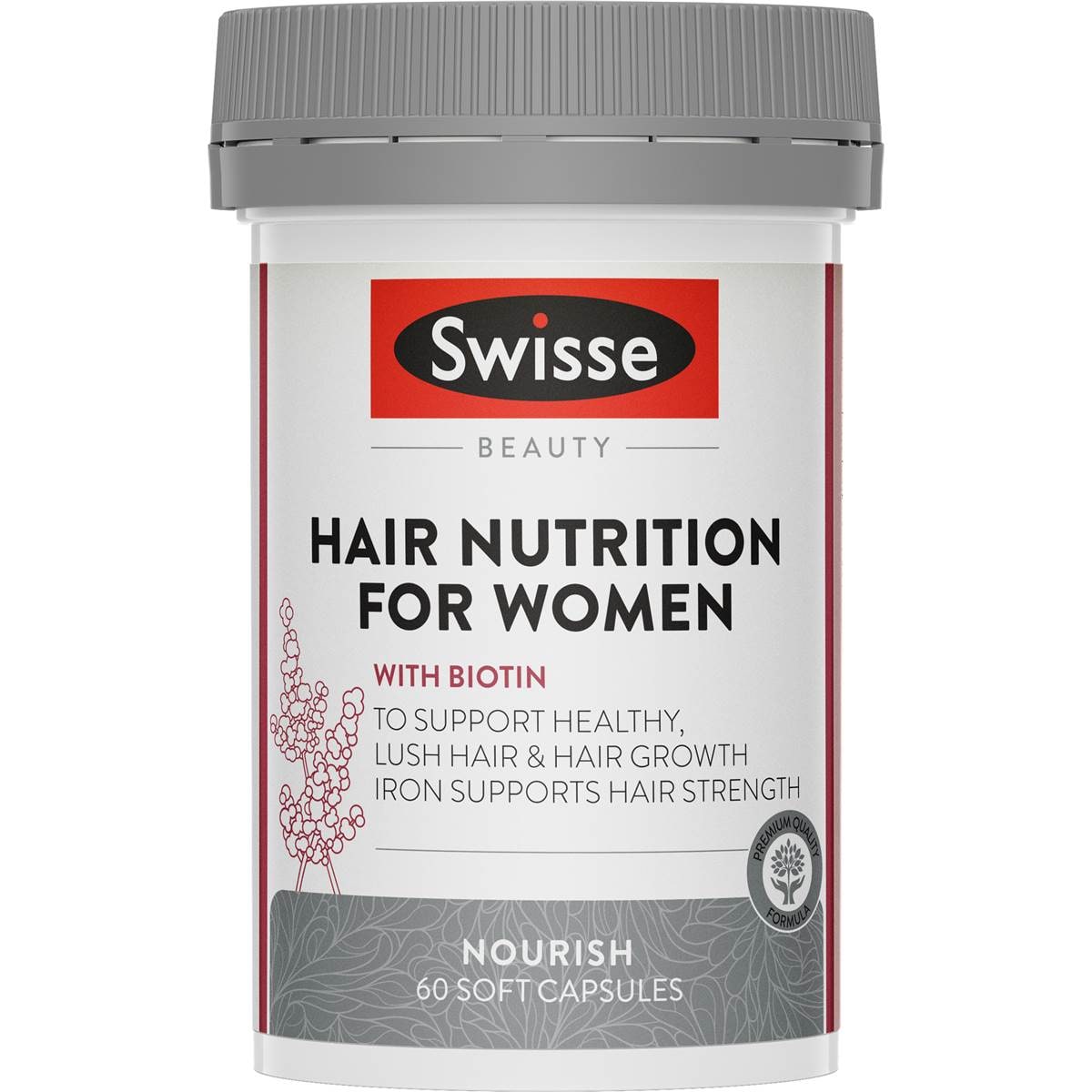 Swisse Beauty Hair Nutrition For Women Soft Capsules 60 pack