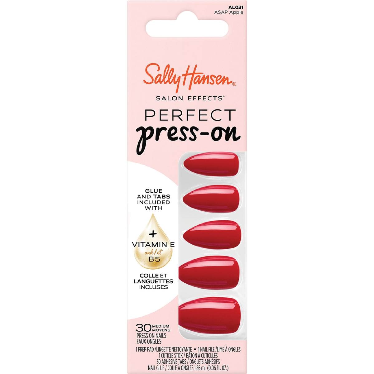 Sally Hansen Perfect Press On Nails ASAP Apple