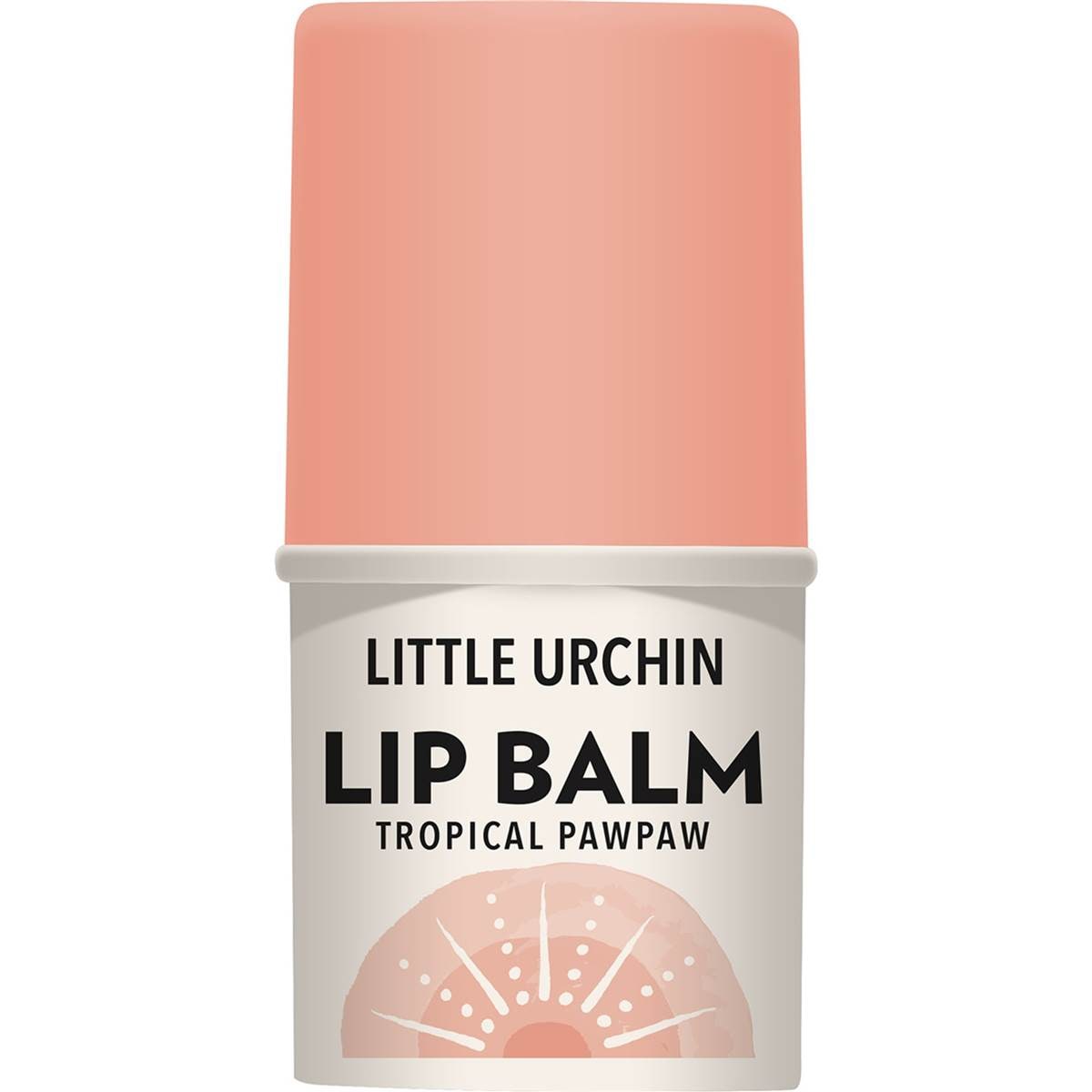 Little Urchin Lip Balm Tropical PawPaw 4g