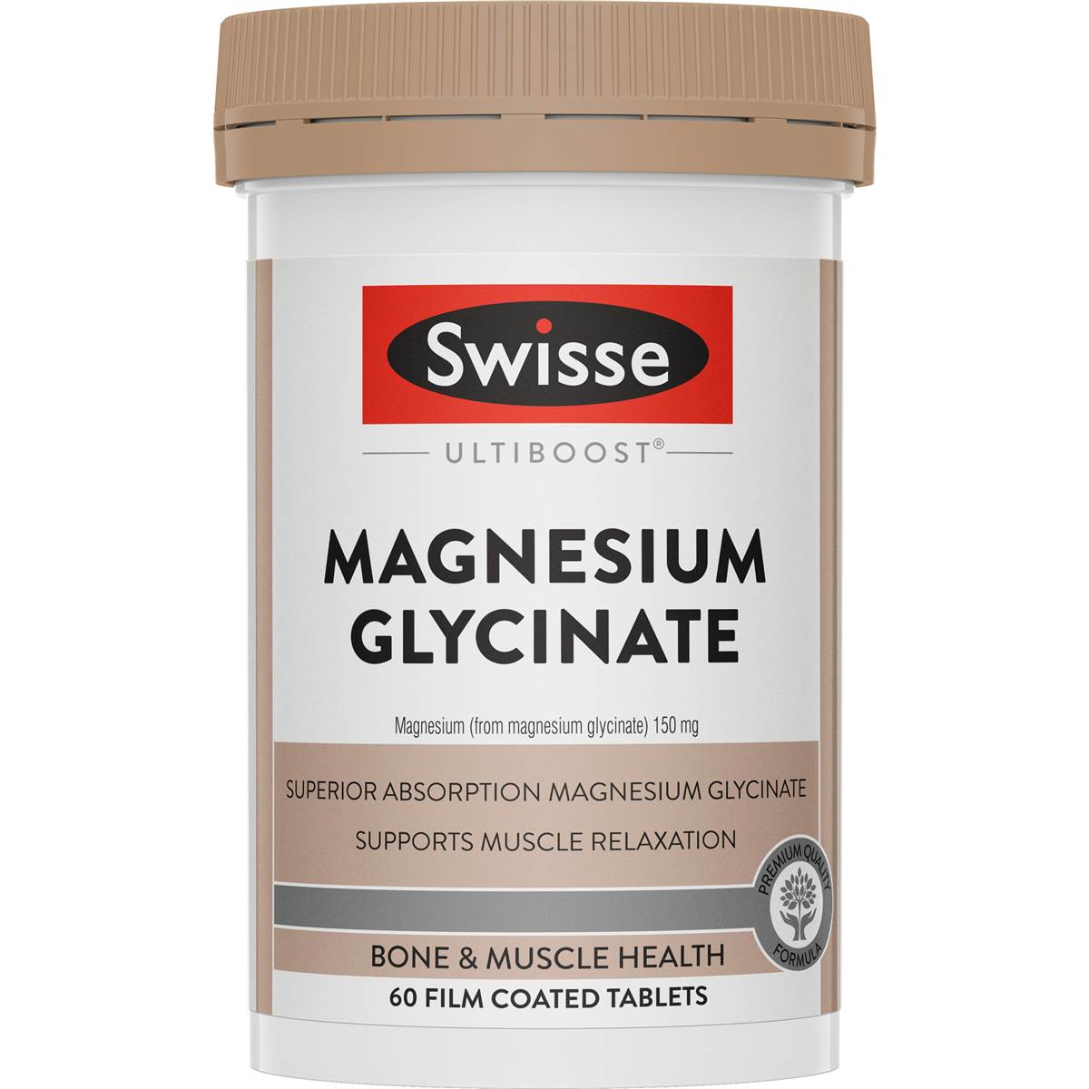 Swisse Ultiboost Magnesium Glycinate Tablets 60 pack