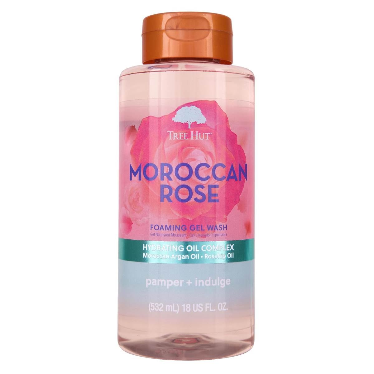 Tree Hut Foaming Gel Wash Moroccan Rose