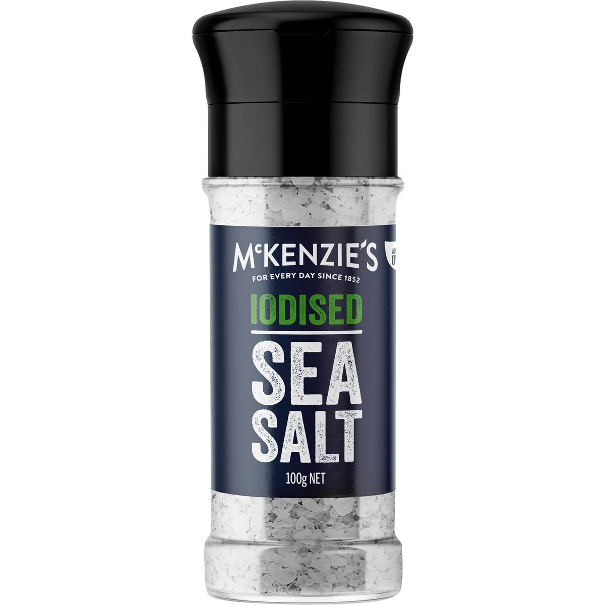 McKenzie's Iodised Sea Salt Grinder