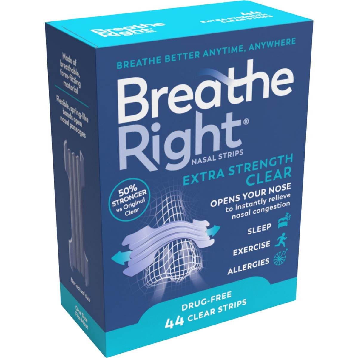 Breathe Right Nasal Strips Extra Strength