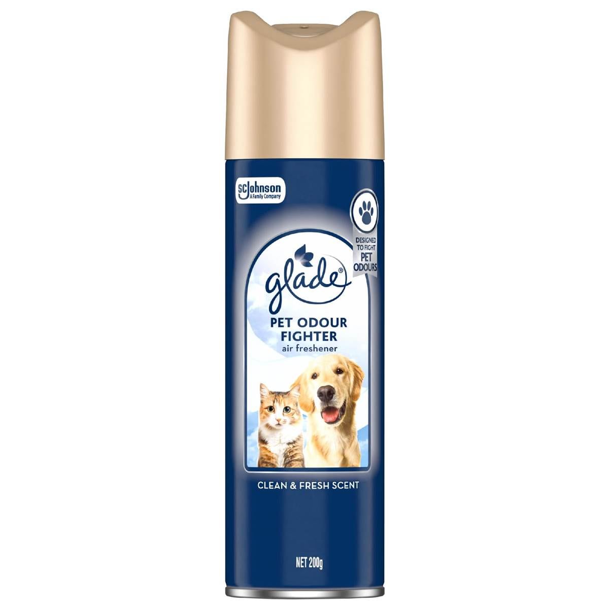 Glade Pet Odour Fighter Air Freshener Clean & Fresh