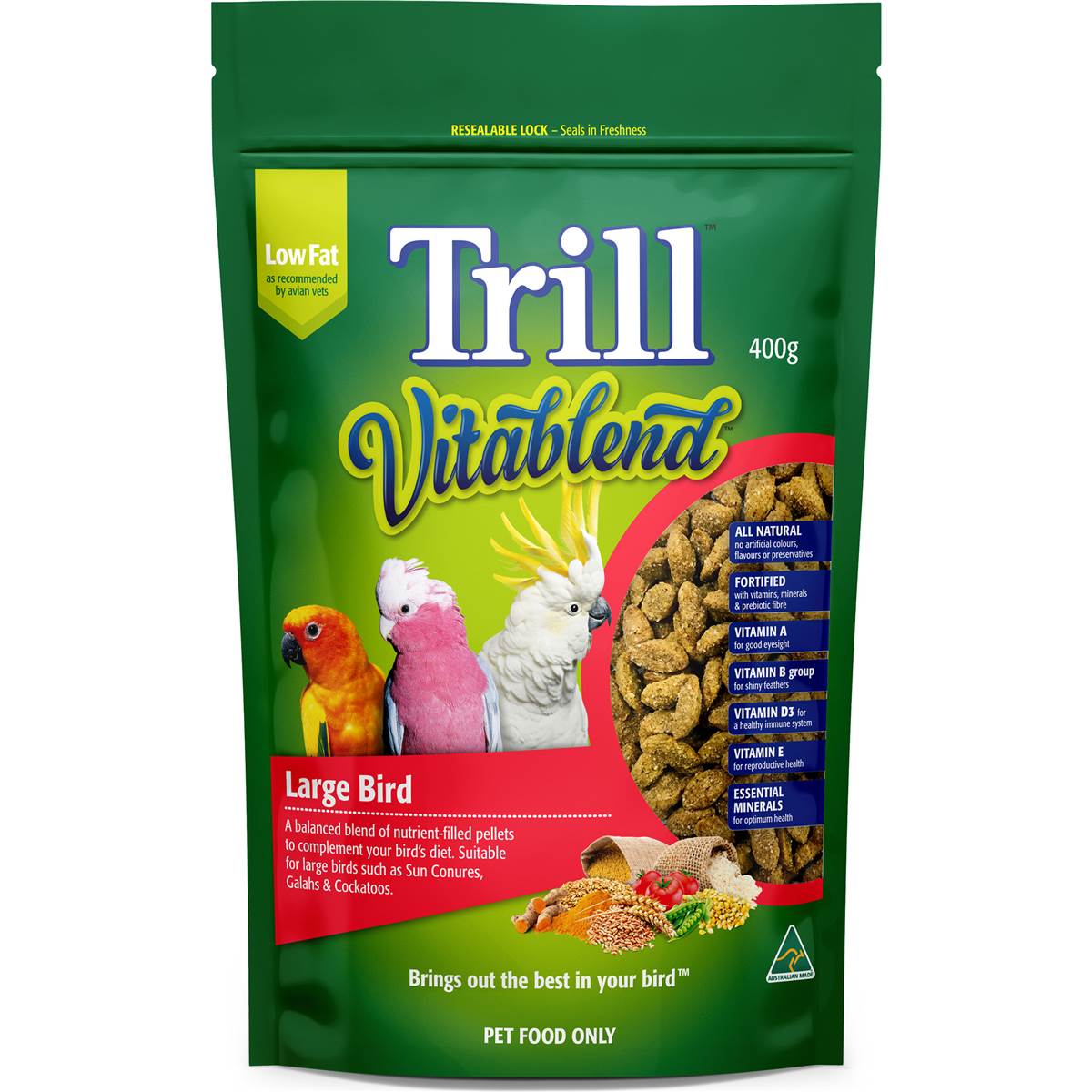 Trill Vitablend Large Birds