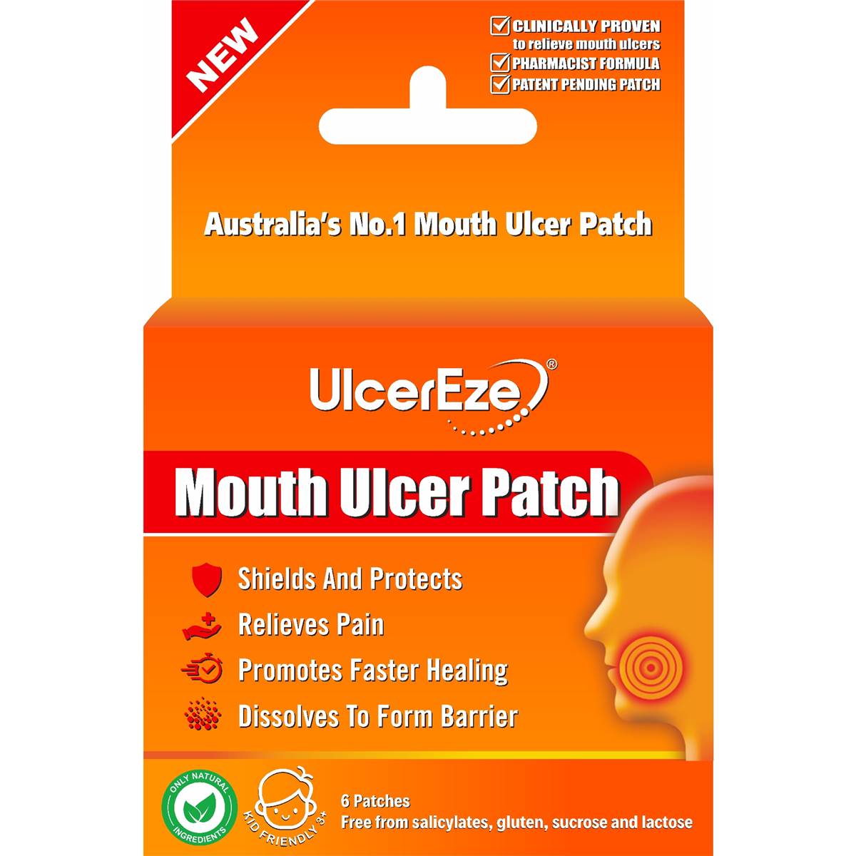 UlcerEze Mouth Ulcer Patch