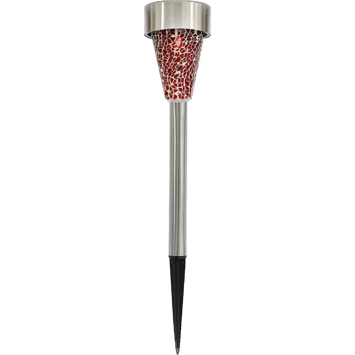 Mirabella Solar Mosaic Path Light Dark Red
