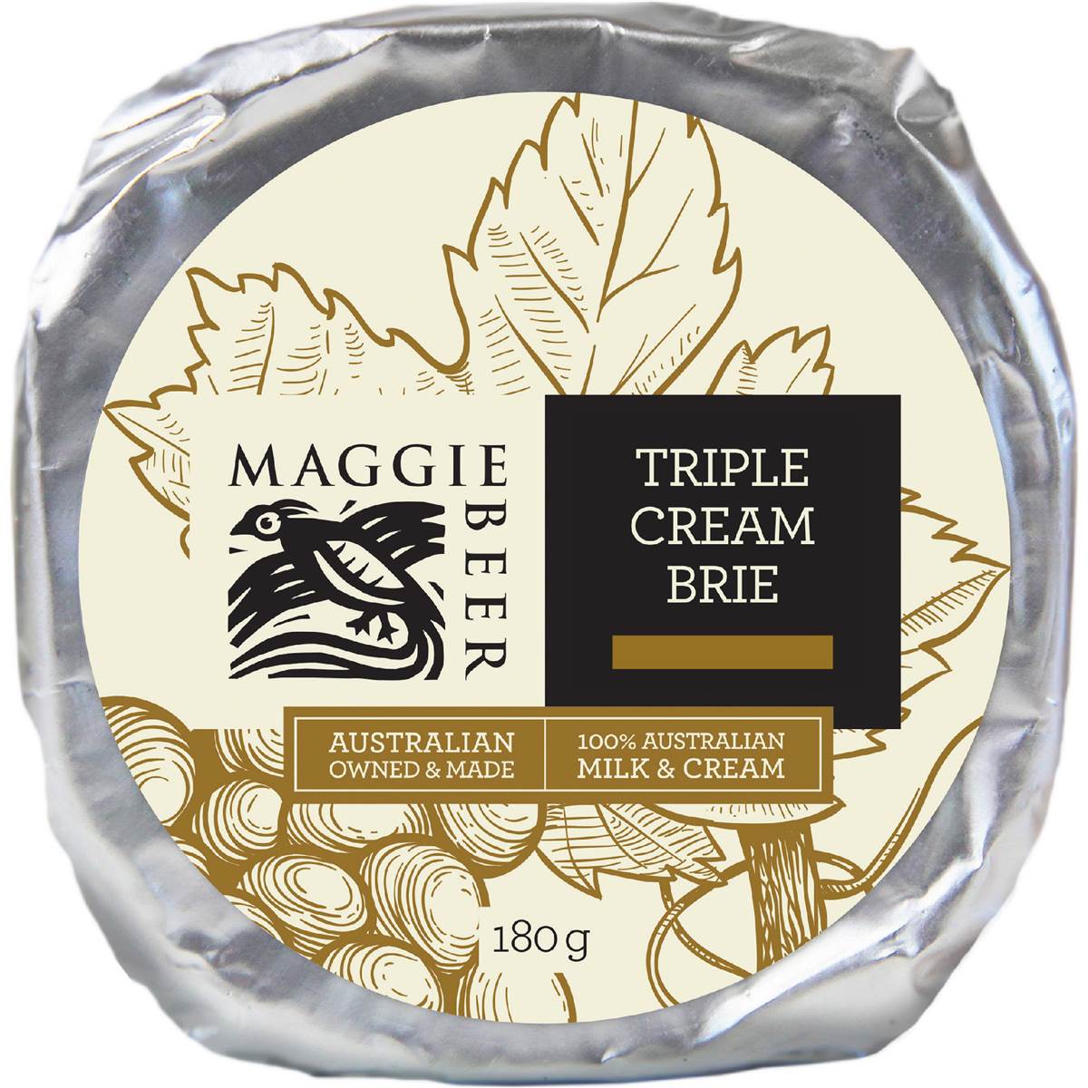 Maggie Beer Triple Cream Brie 180g