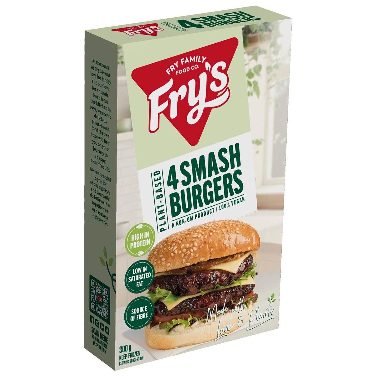 Fry's Plant-Based Smash Burger Patties