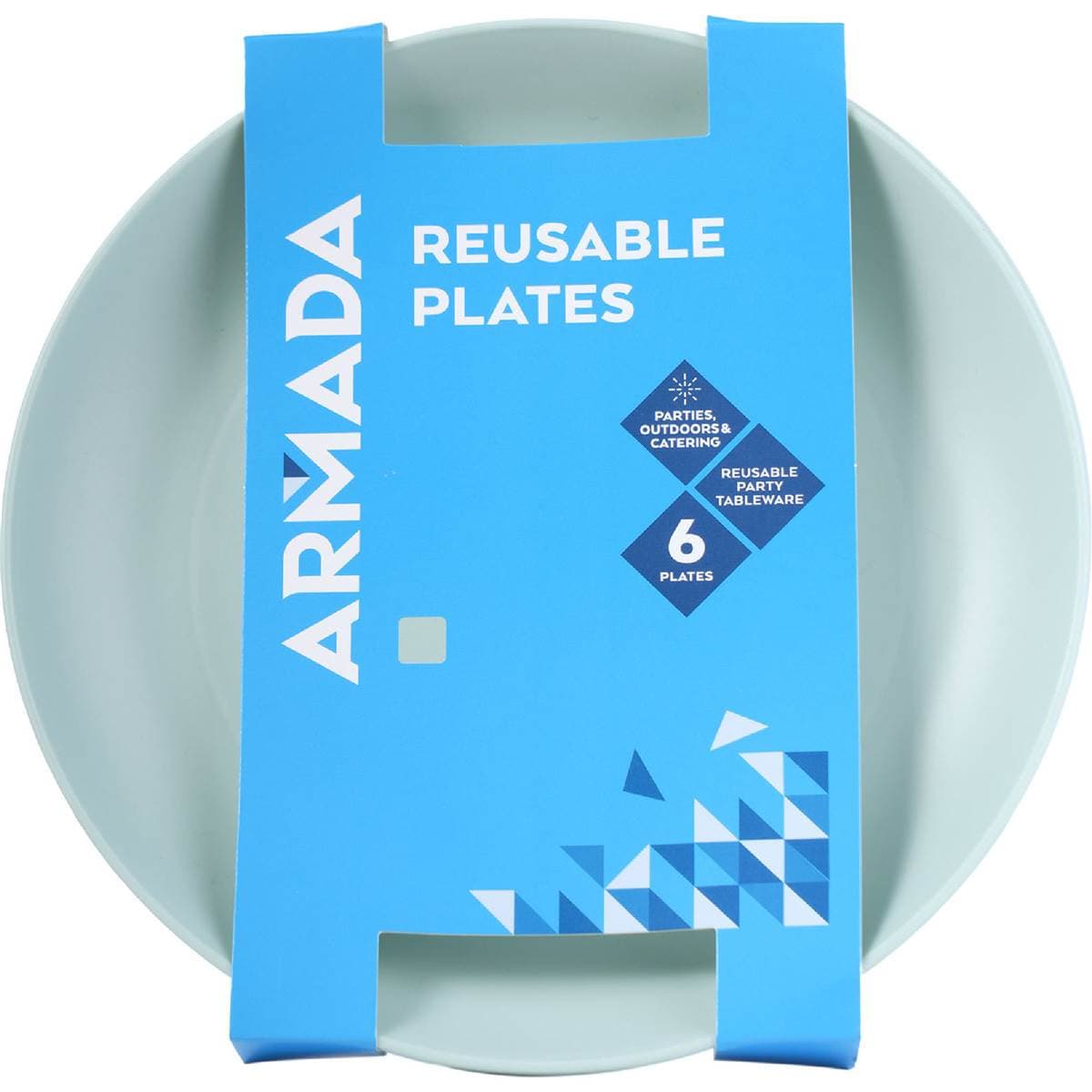 Armada Reusable Plates Assorted