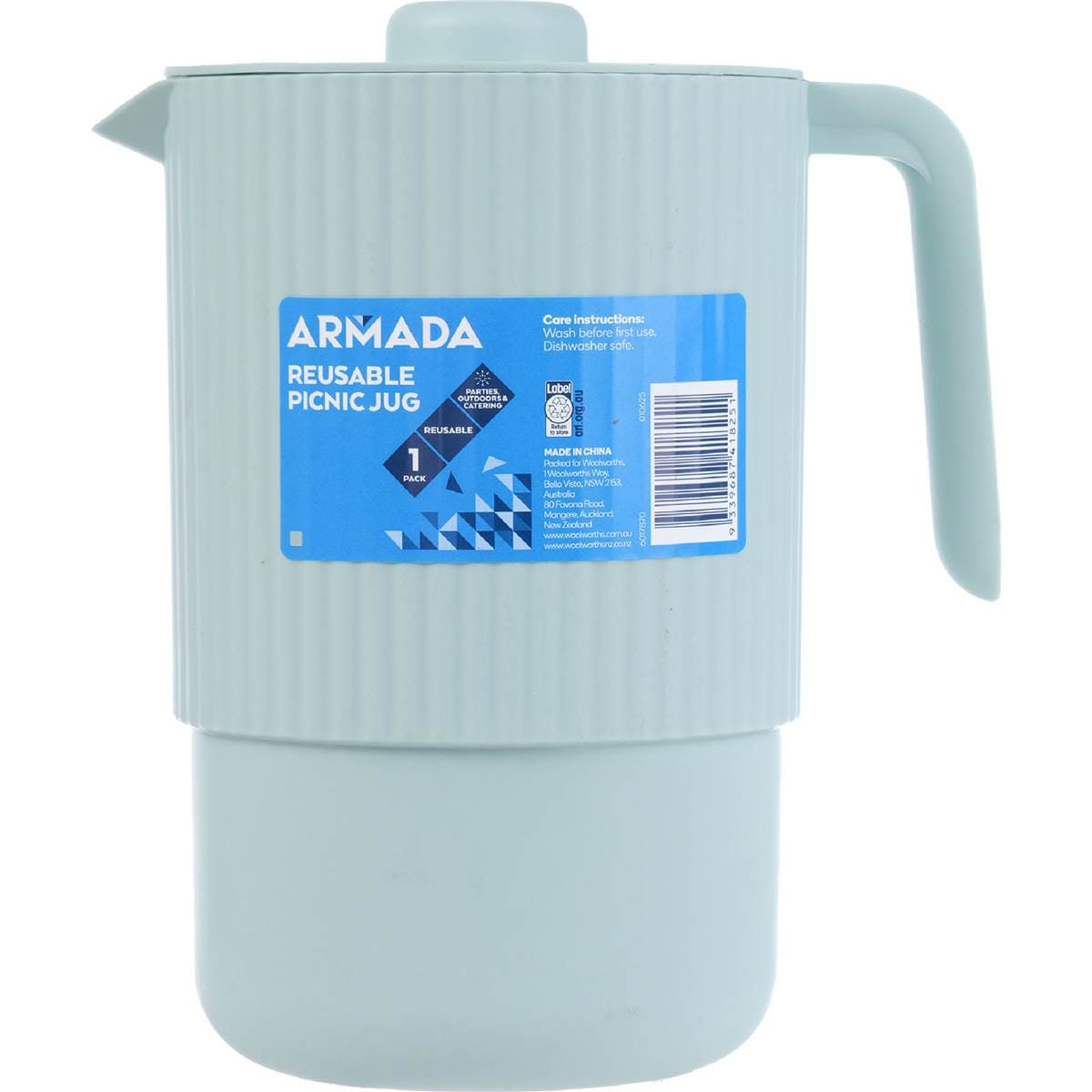 Armada Reusable Picnic Jug Assorted