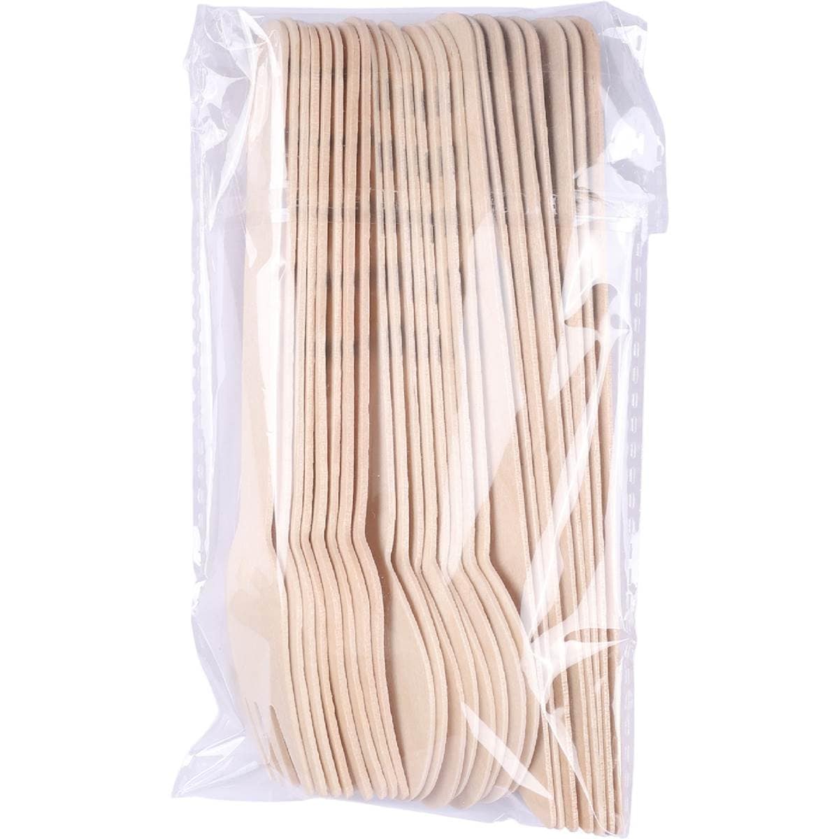 Armada Cutlery Set Wooden Coloured Assorted 24 pack