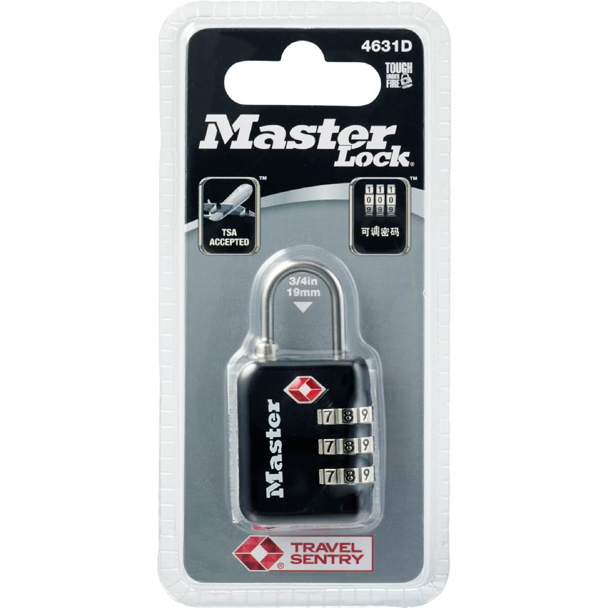 Master Lock Combination Padlock 30mm