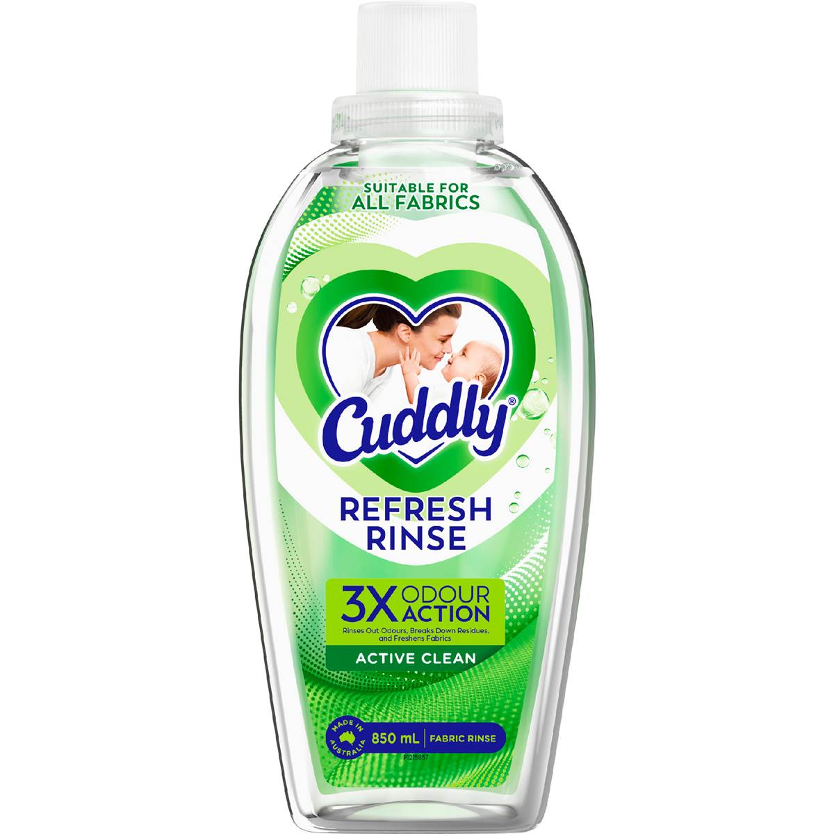 Cuddly Refresh Fabric Rinse Active Clean 850mL