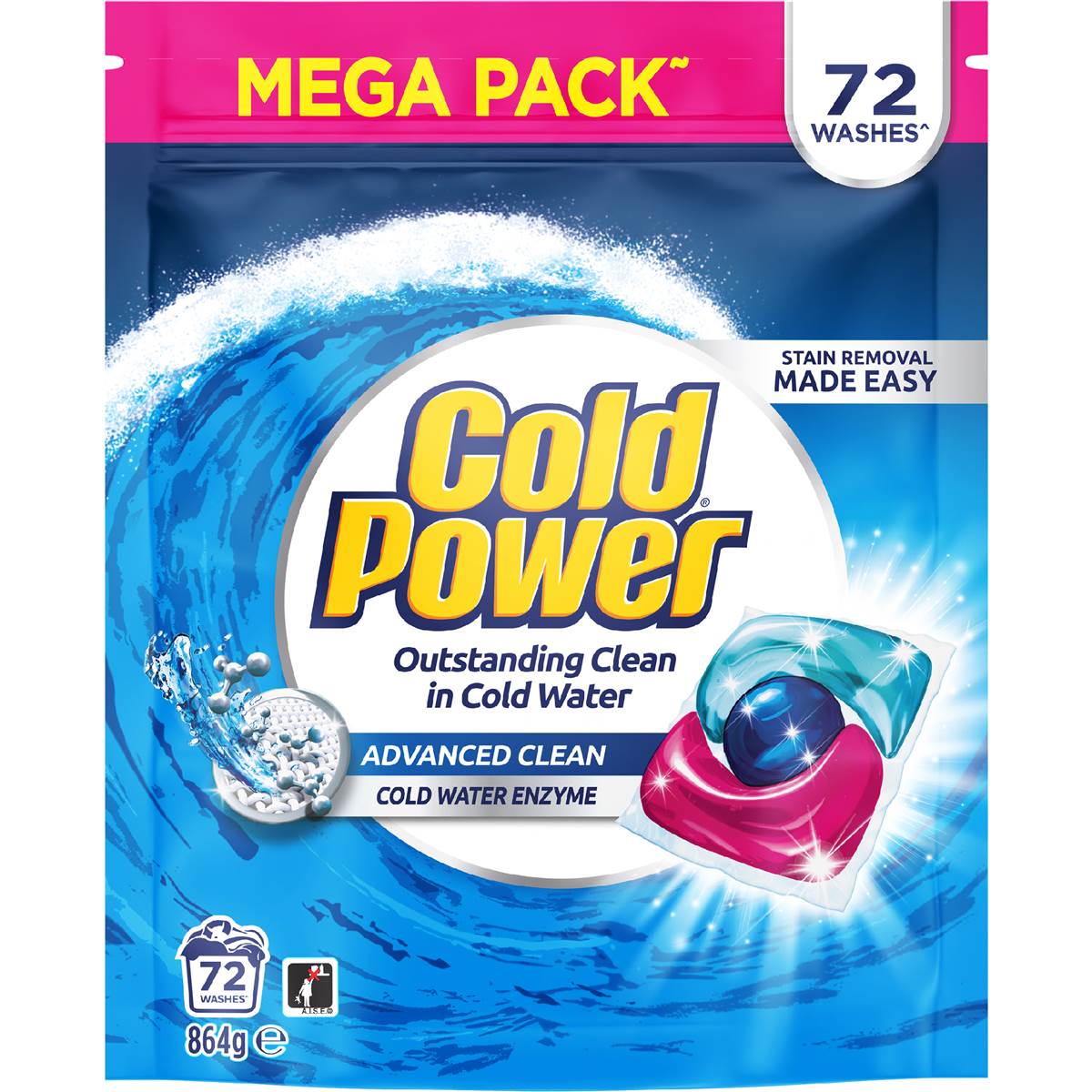 Cold Power Advanced Clean Capsules