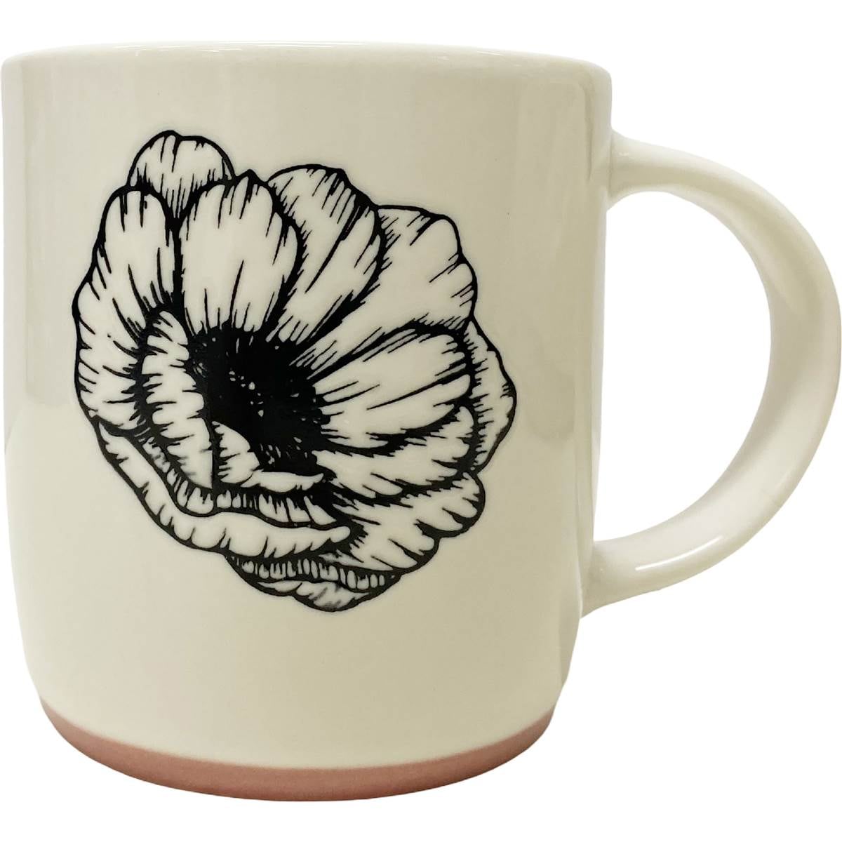 Hot Topic Flower Wax Relief Mug Assorted