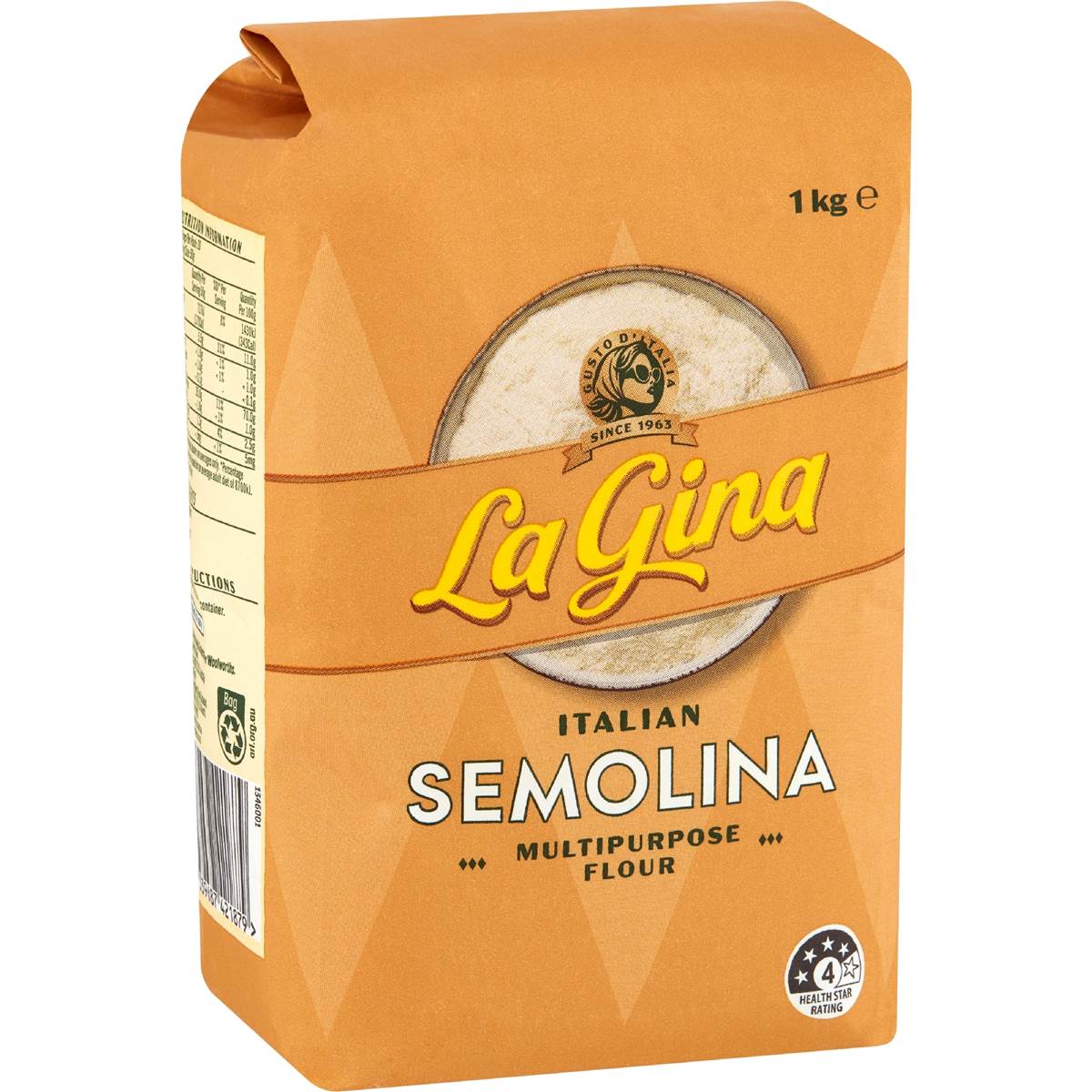 La Gina Semolina Flour