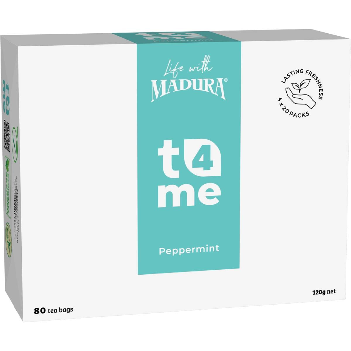 T4Me Peppermint Tea Bags