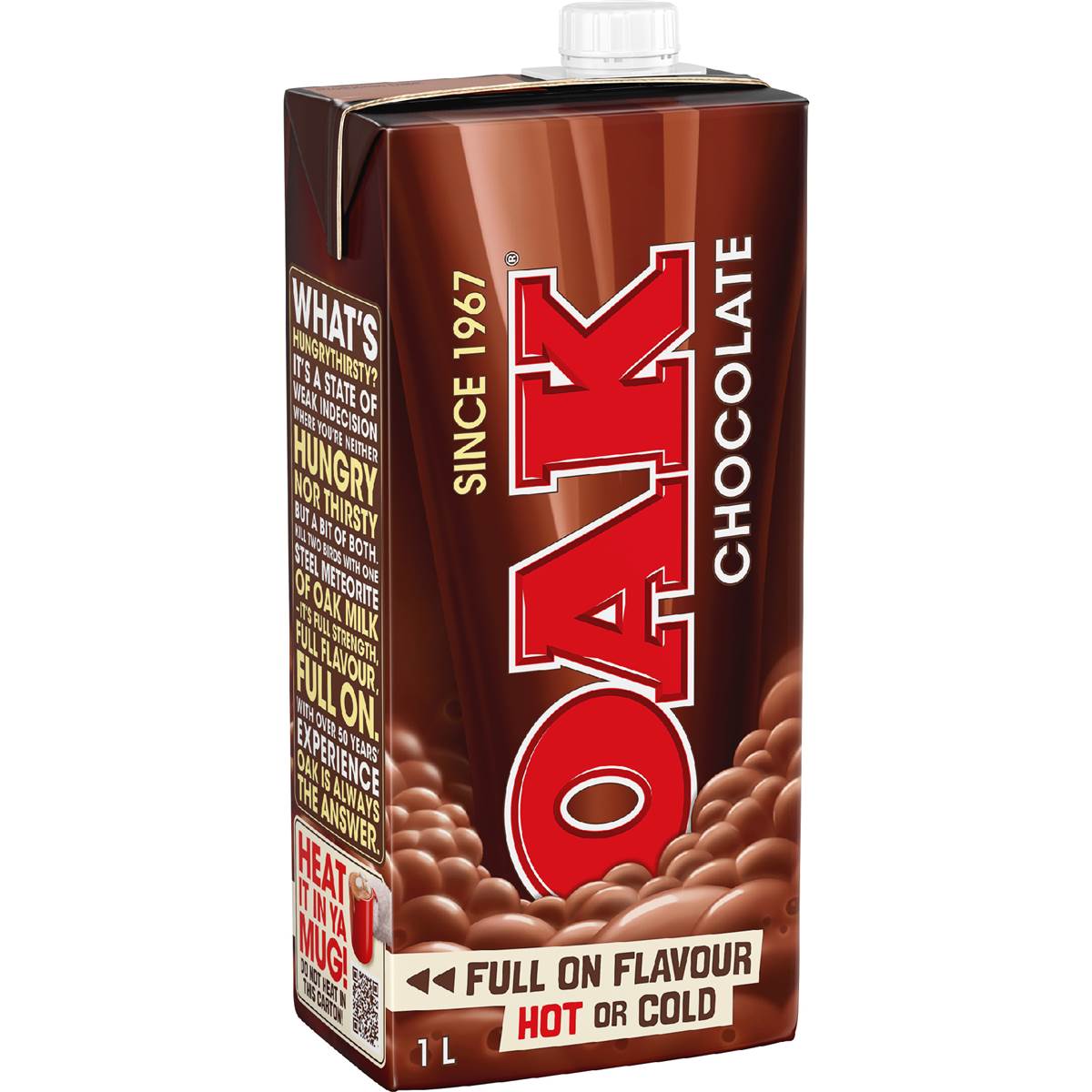 Oak Chocolate Long Life Milk UHT