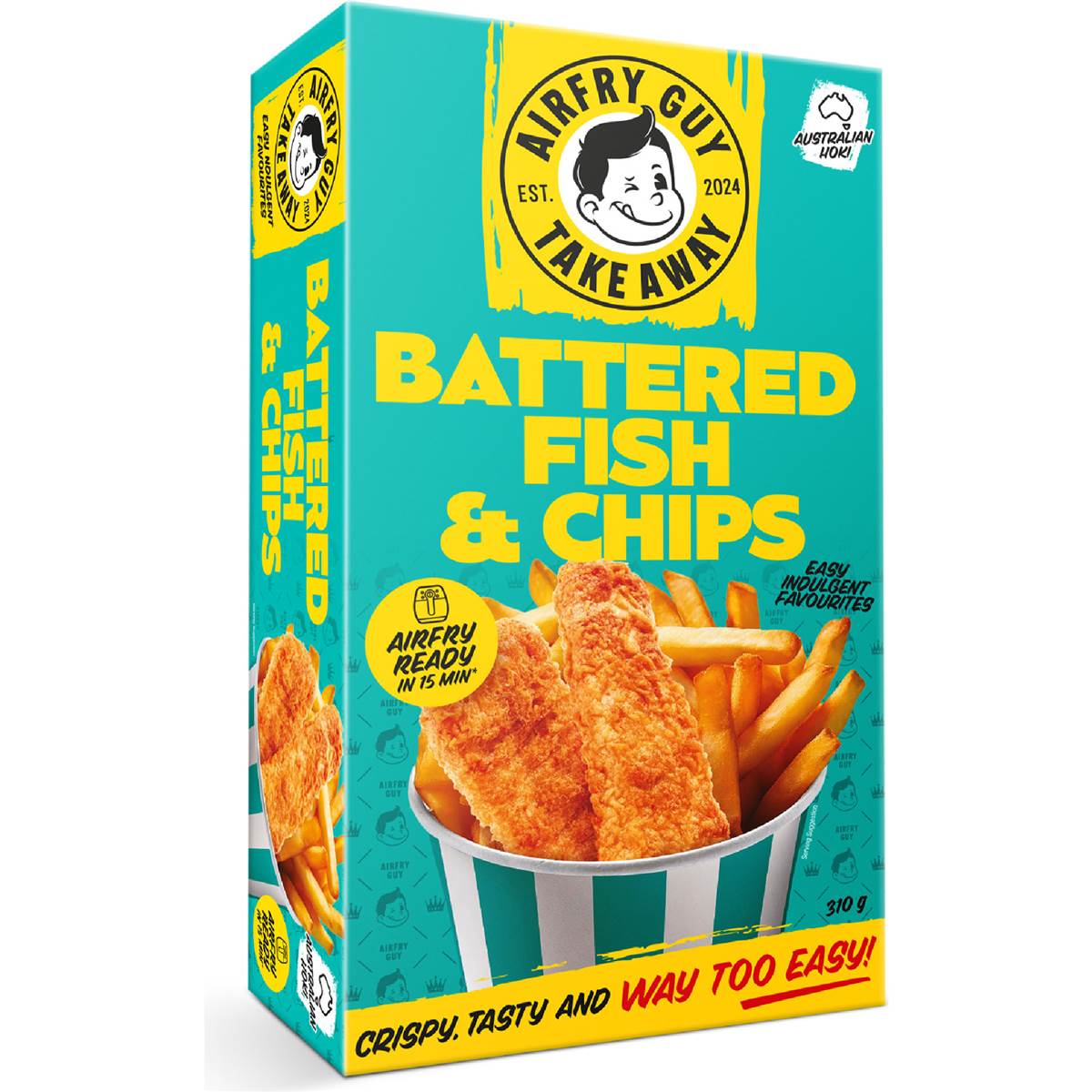 Airfry Guy Battered Fish & Chips