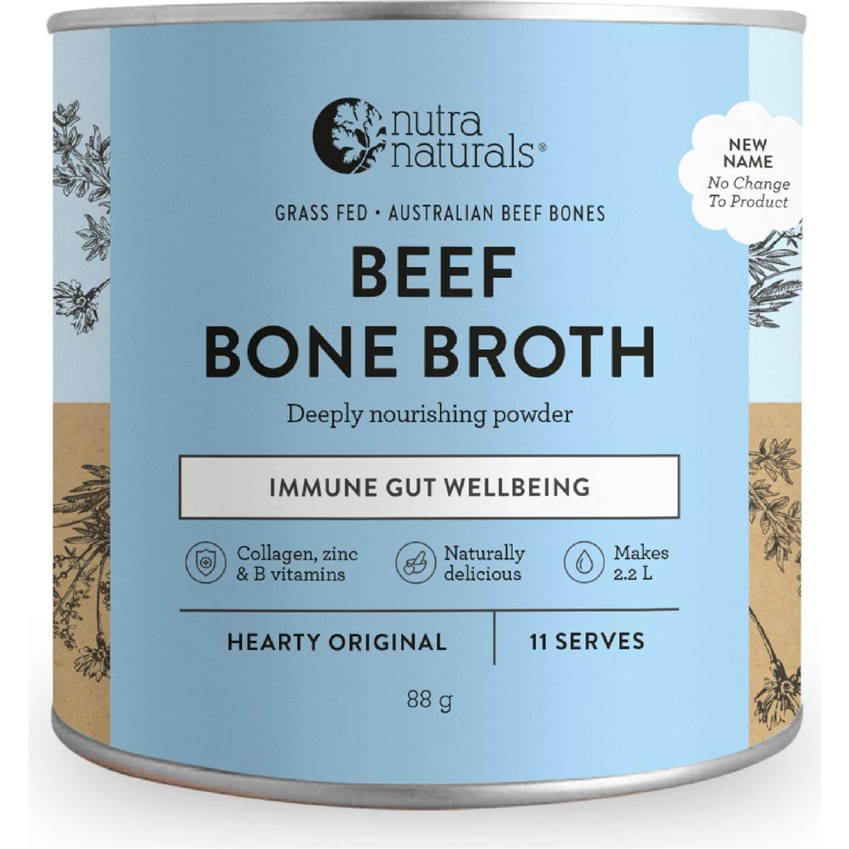 Nutra Naturals Beef Bone Broth Hearty Original