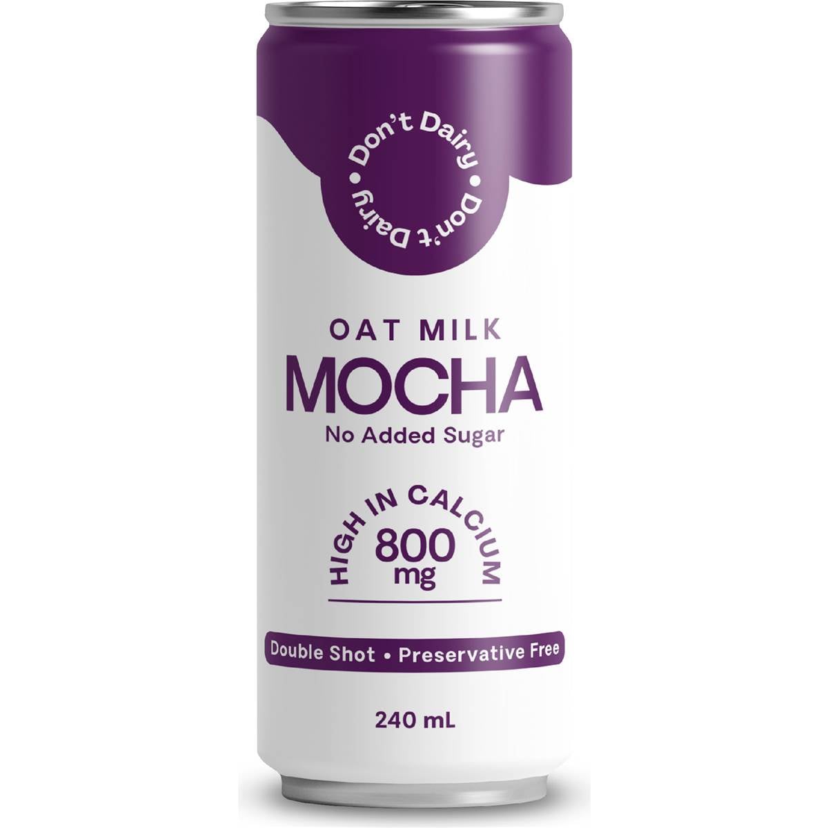 Don't Dairy Oat Milk Mocha Double Shot No Added Sugar