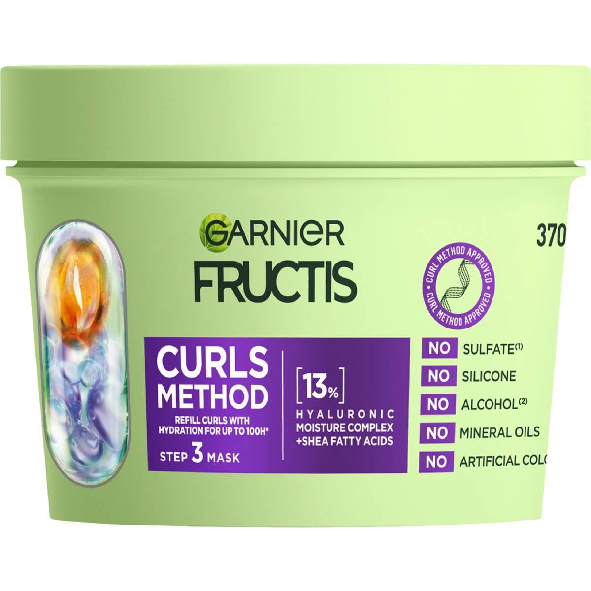Garnier Fructis Curls Method Hair Mask 370mL