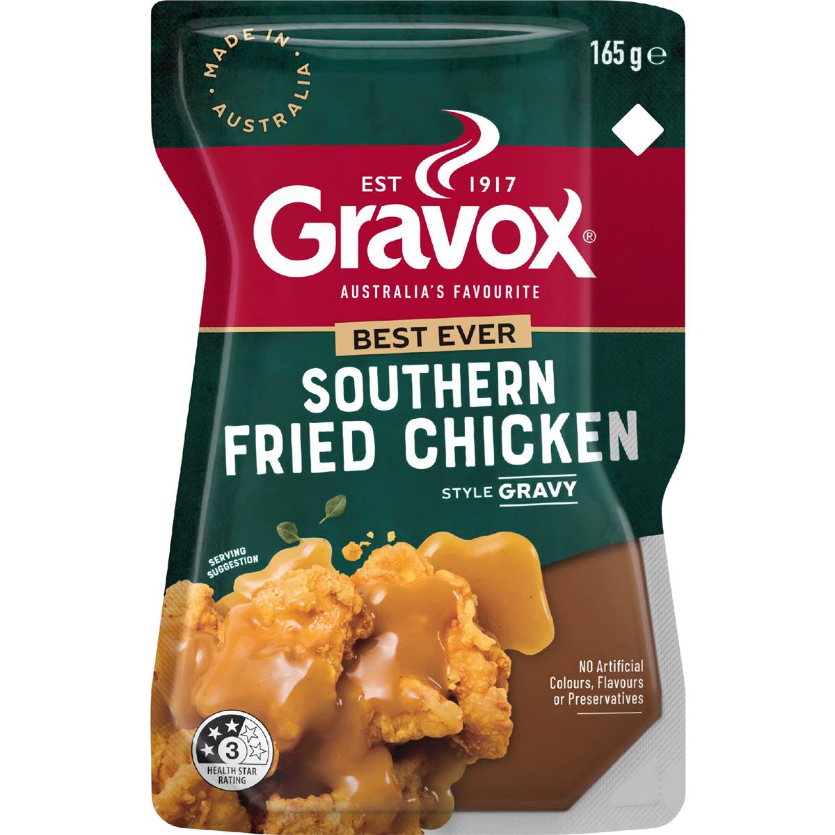 Gravox Best Ever Southern Fried Chicken Style Gravy 165g