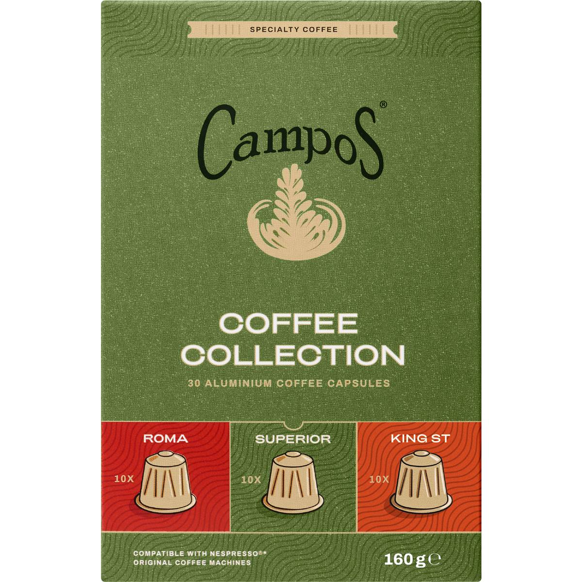 Campos Coffee Collection 30 pack
